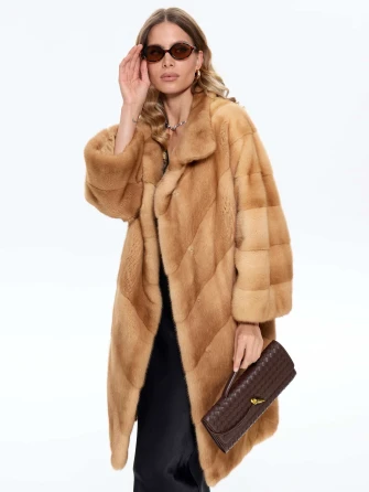 Женская шуба из меха норки BRASCHI MLD 001-0