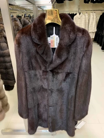Норковая мужская шуба UNIFUR 7904SR-0