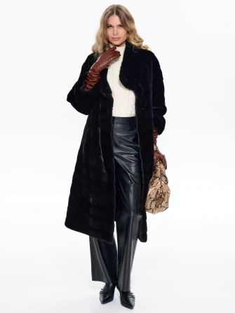 Женская шуба из меха норки BRASCHI RDL 026-1