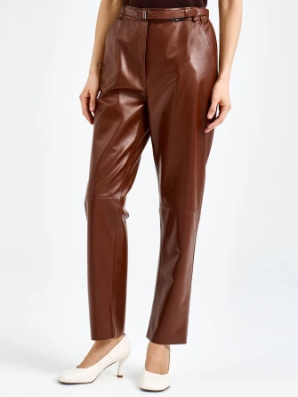 Женские кожаные брюки премиум класса 04-1